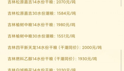 玉米现货价格(玉米现货价格生意社)