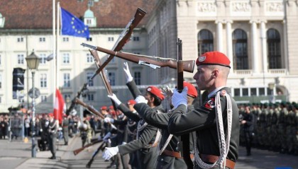 奥地利举行国庆日活动