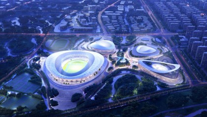 顺利合拢!无锡奥体中心60000座体育场建设取得新进展