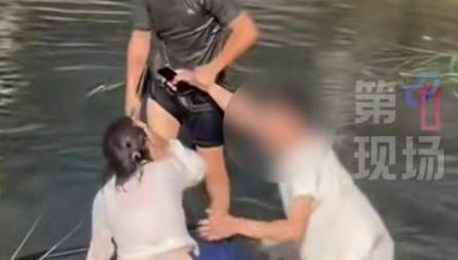 面包车落水母子被困,退役伤残军人跳河破窗救人,本人:退伍不褪色!
