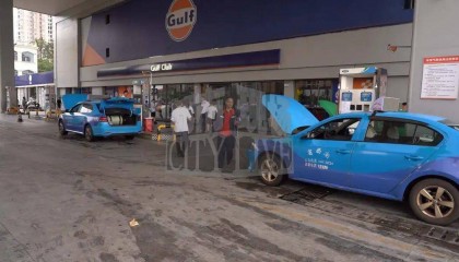 南昌南斯友好路两家“海湾石油”停业,消费者:昨天还加了油!房东:欠了1.3亿