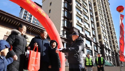 中铁二十二局承建的沧州市新华区海韵小区南区正式启动交付工作