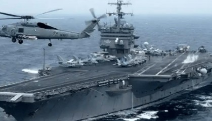 美航母现场爆炸!8 万吨巨舰被炸出 7 个大洞,134 名士兵遇难损失巨大