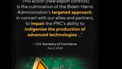 华春莹就美国对华芯片禁令连发三文：美国凭什么认为有权剥夺中国正当发展的权利？